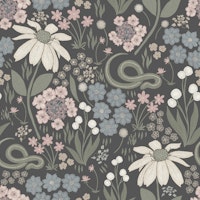 Snake in the Garden Dark tapetit