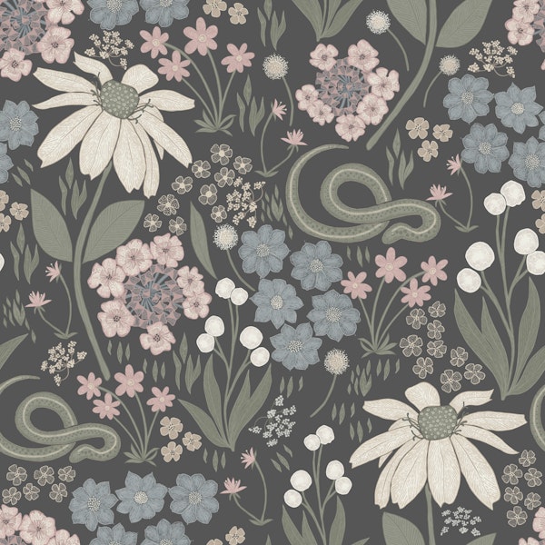 Snake in the Garden Dark