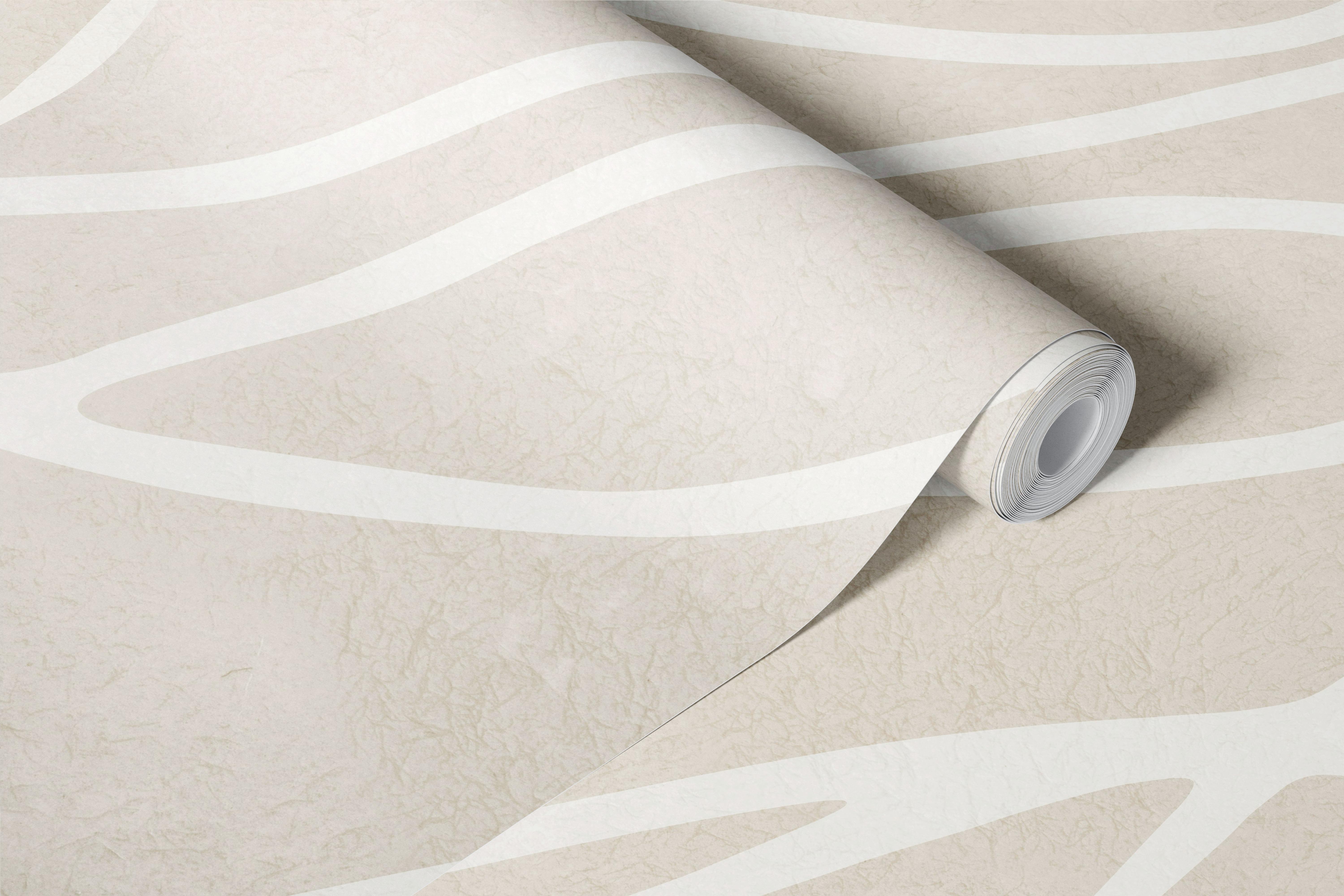 Elegant Looping Lines tapet i et rom