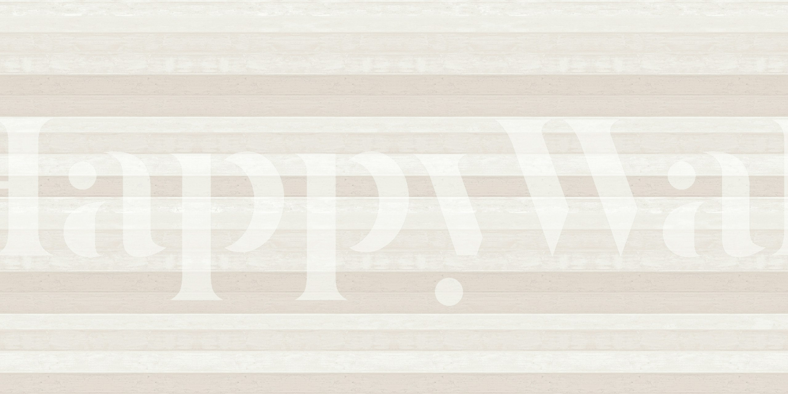 Ταπετσαρία Shiplap Wood Creme White Stripes σε ένα δωμάτιο