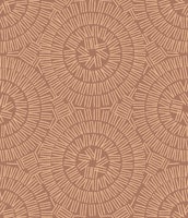Boho Line Circles Rustic Shapes Earthy Brown tapetit
