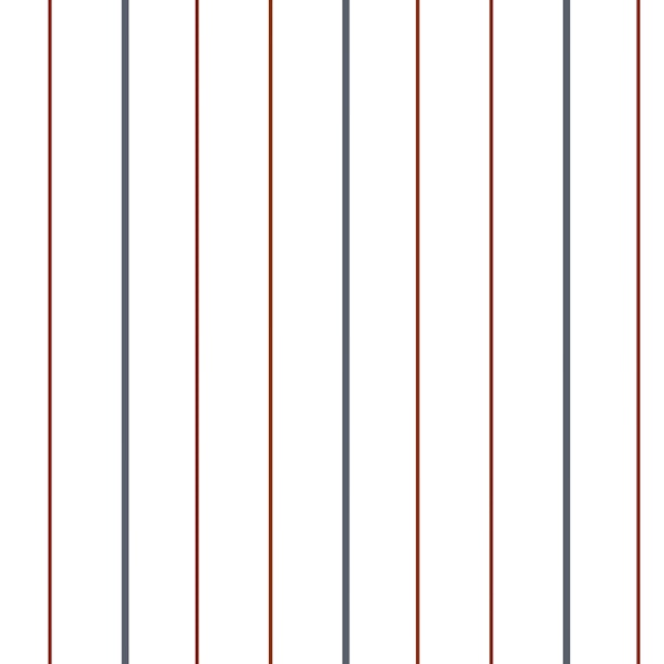 Nautical Blue and Red Stripes