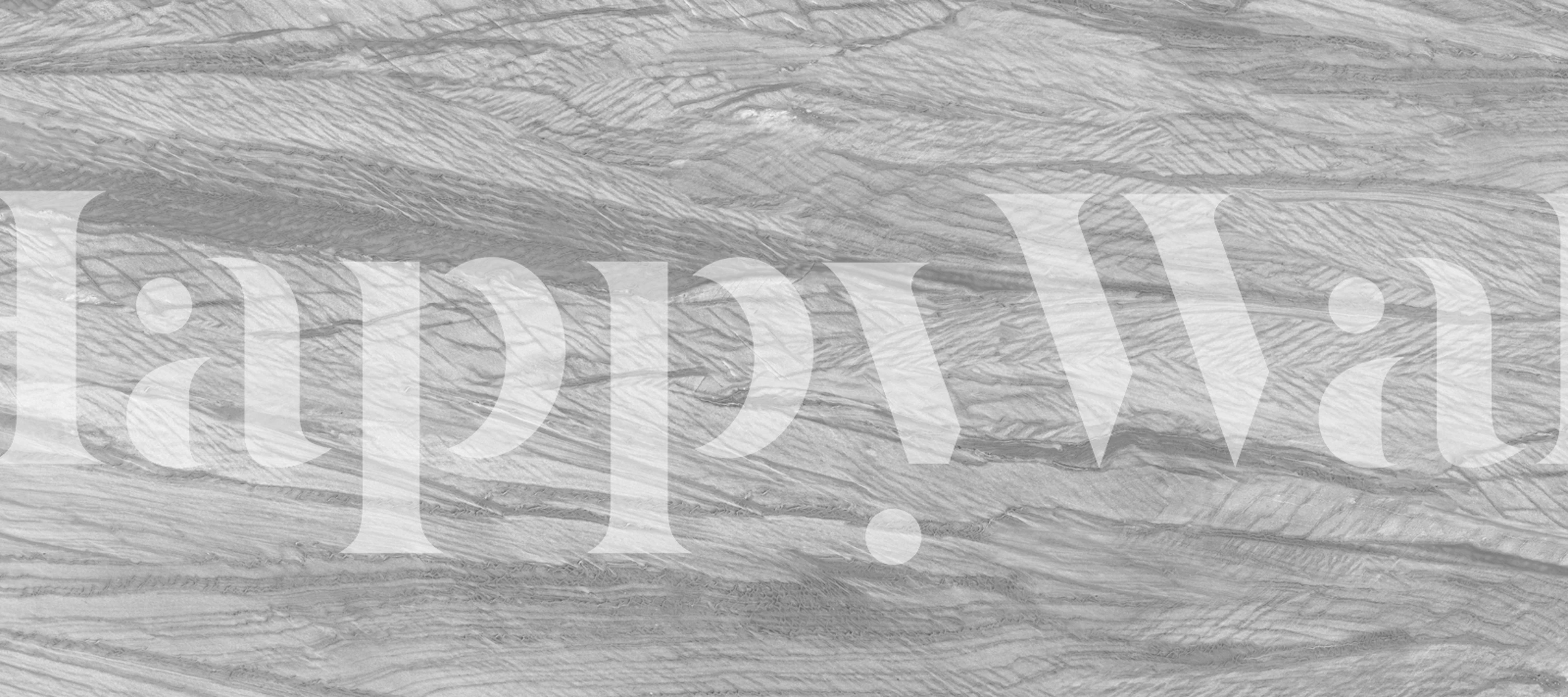 Silver Wave Marble textured wallpaper in shades of gray