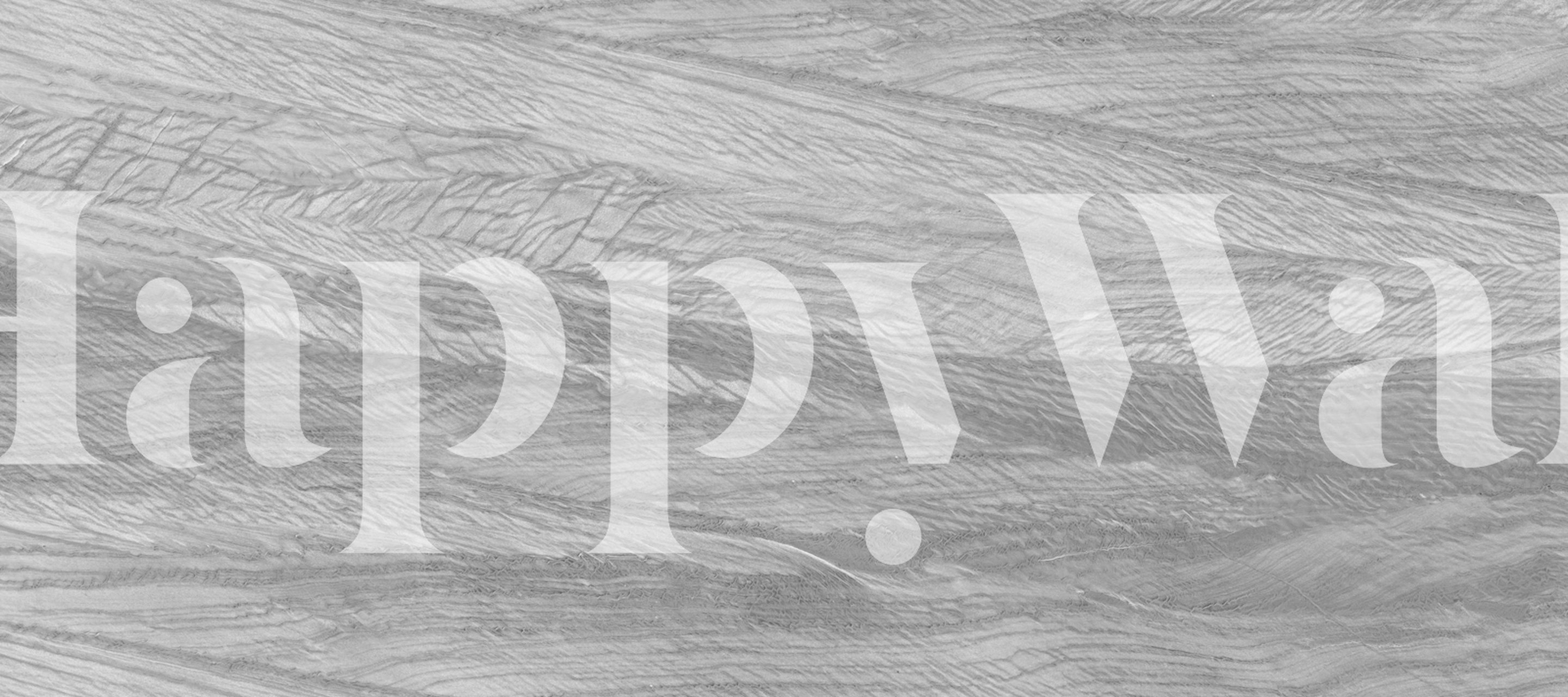 Papel de parede Fossil Grey Marble em um quarto