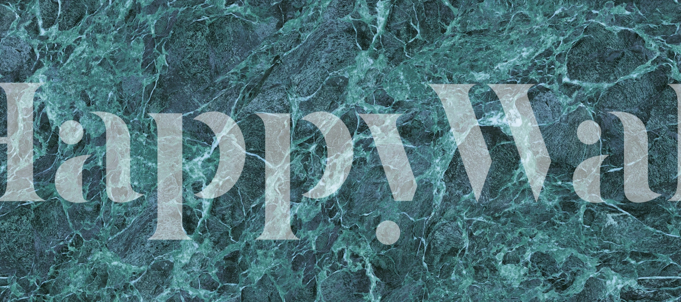 Verde Antique Green Marble wallpaper in a room