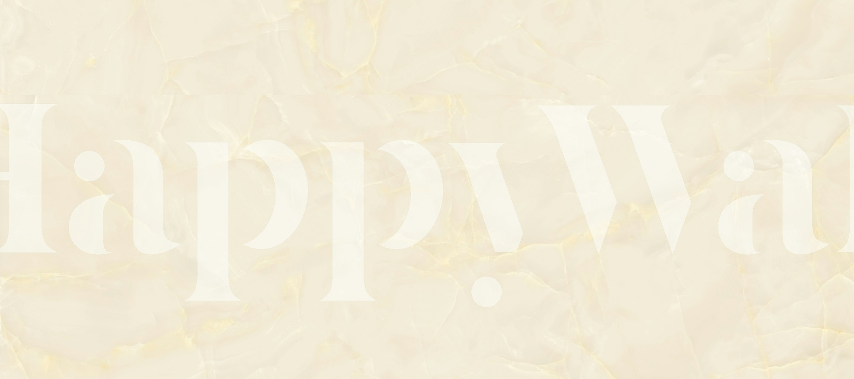 Cream marble texture with subtle gold veining wallpaper