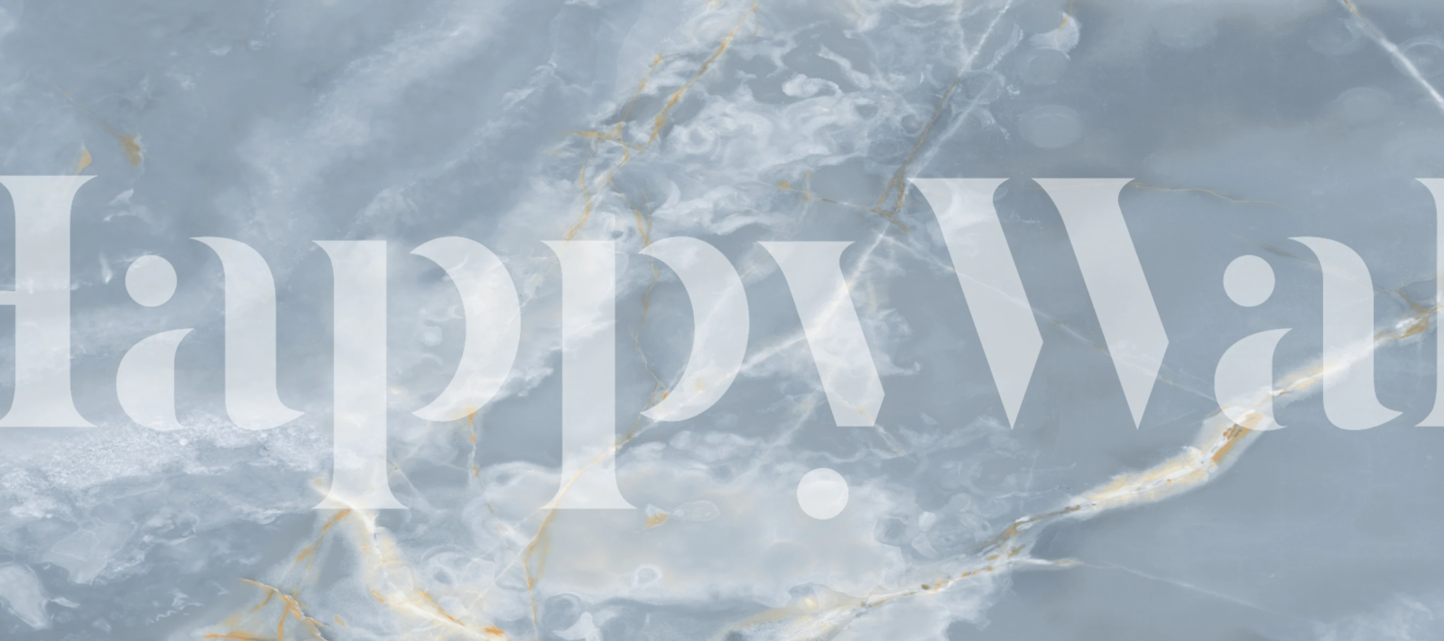 Design de papier peint Blue Onyx dans une pièce