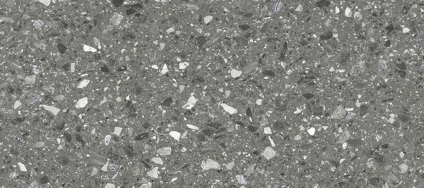 Dark Grey Terrazzo
