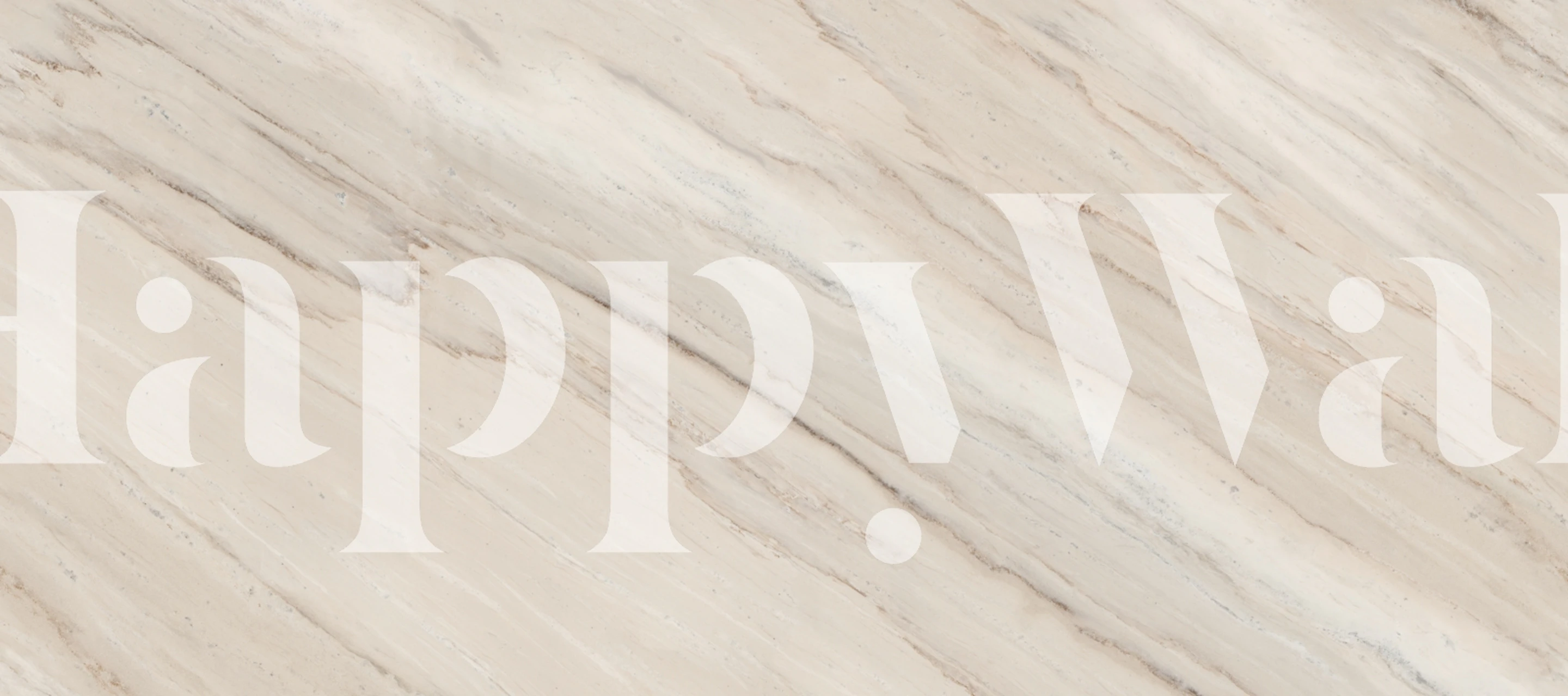 Beige marble wallpaper with subtle veining and smooth textures