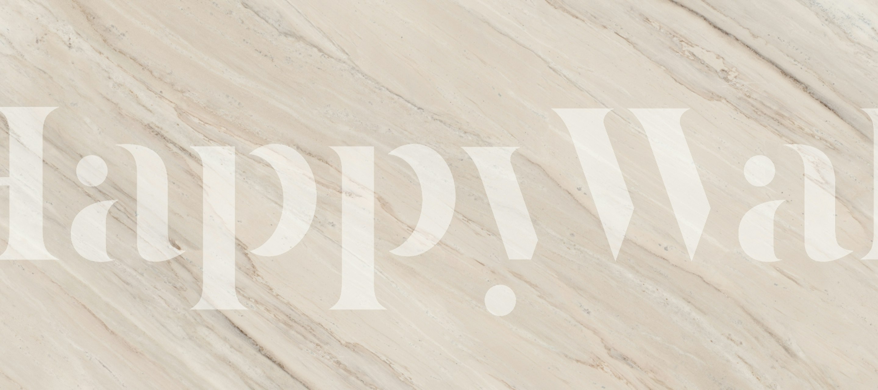 Classical Marble Look Tapete in einem Raum