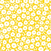 Ditsy Daisy - Bright Butter Yellow ταπετσαρία