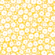 Cute Scandi Ditsy Daisy - Bright ButterYellow