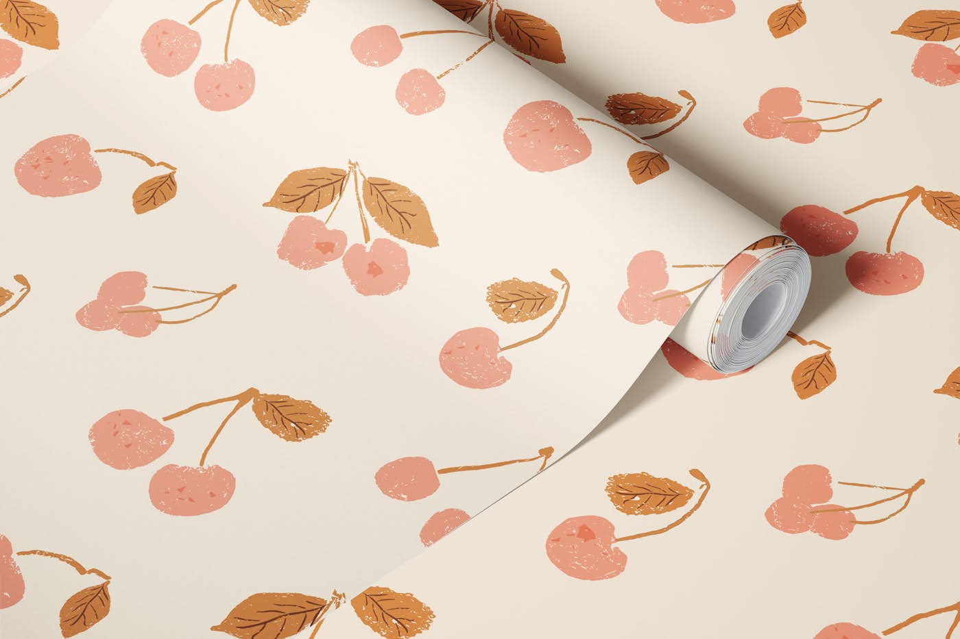 Rustic Cherry Blossoms wallpaper roll