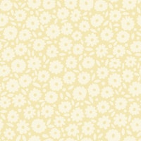 Ditsy Daisy - Monochromatic Butter Yellow ταπετσαρία