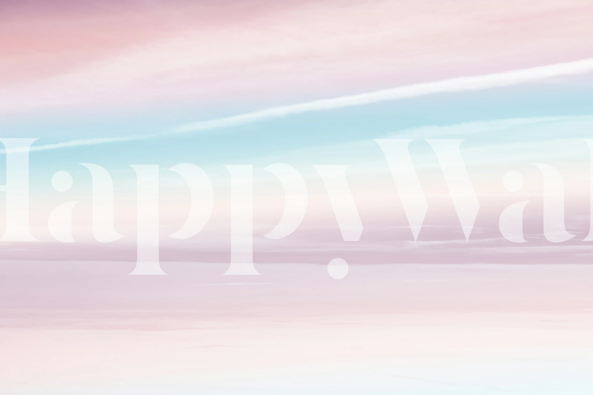 Pastel Sky Dream 3 tapet i et rom