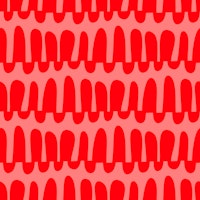 Wavy horizontal stripes pink red papel de parede