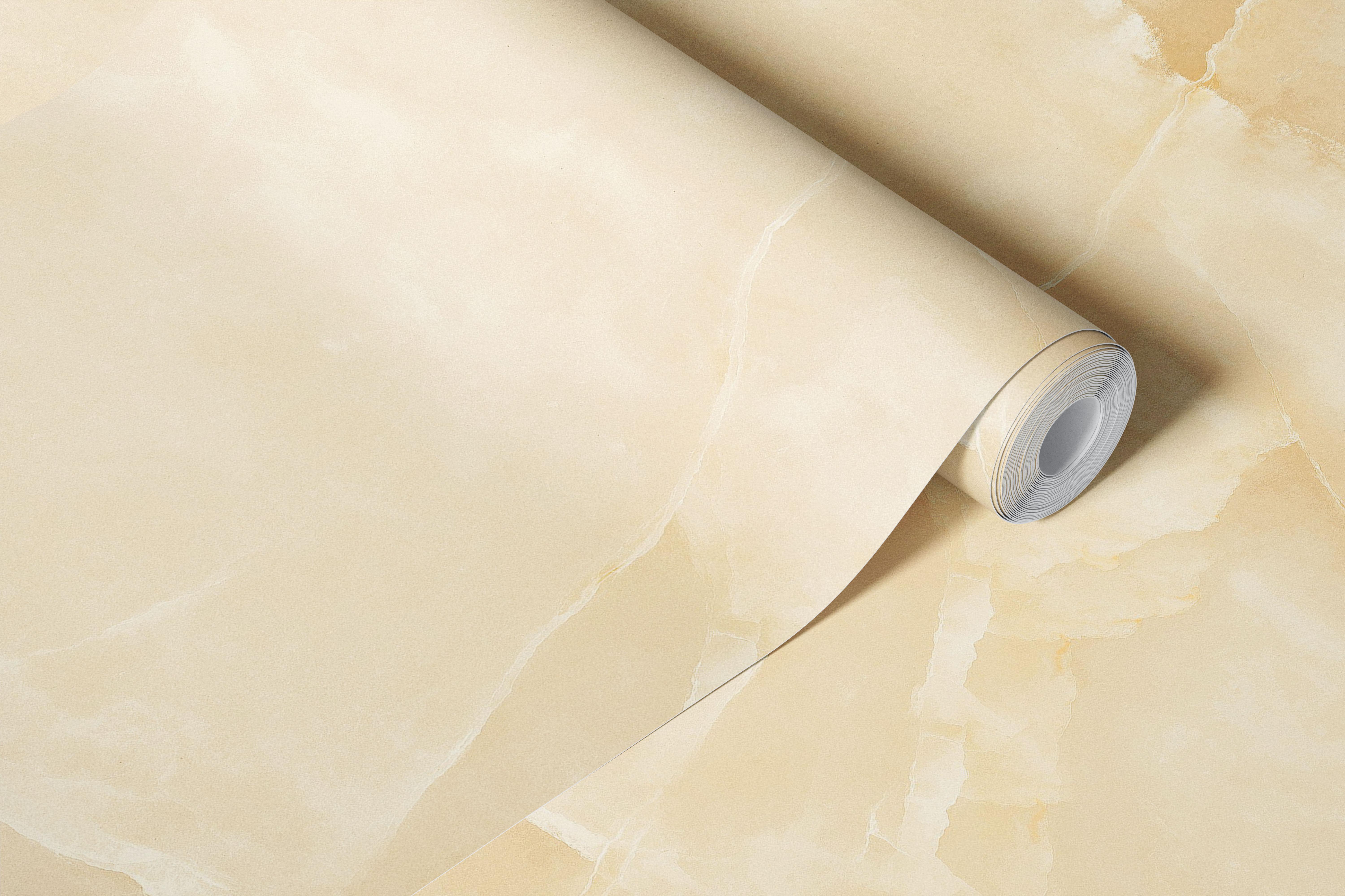 Tapeta Cream Onyx Stone w pokoju