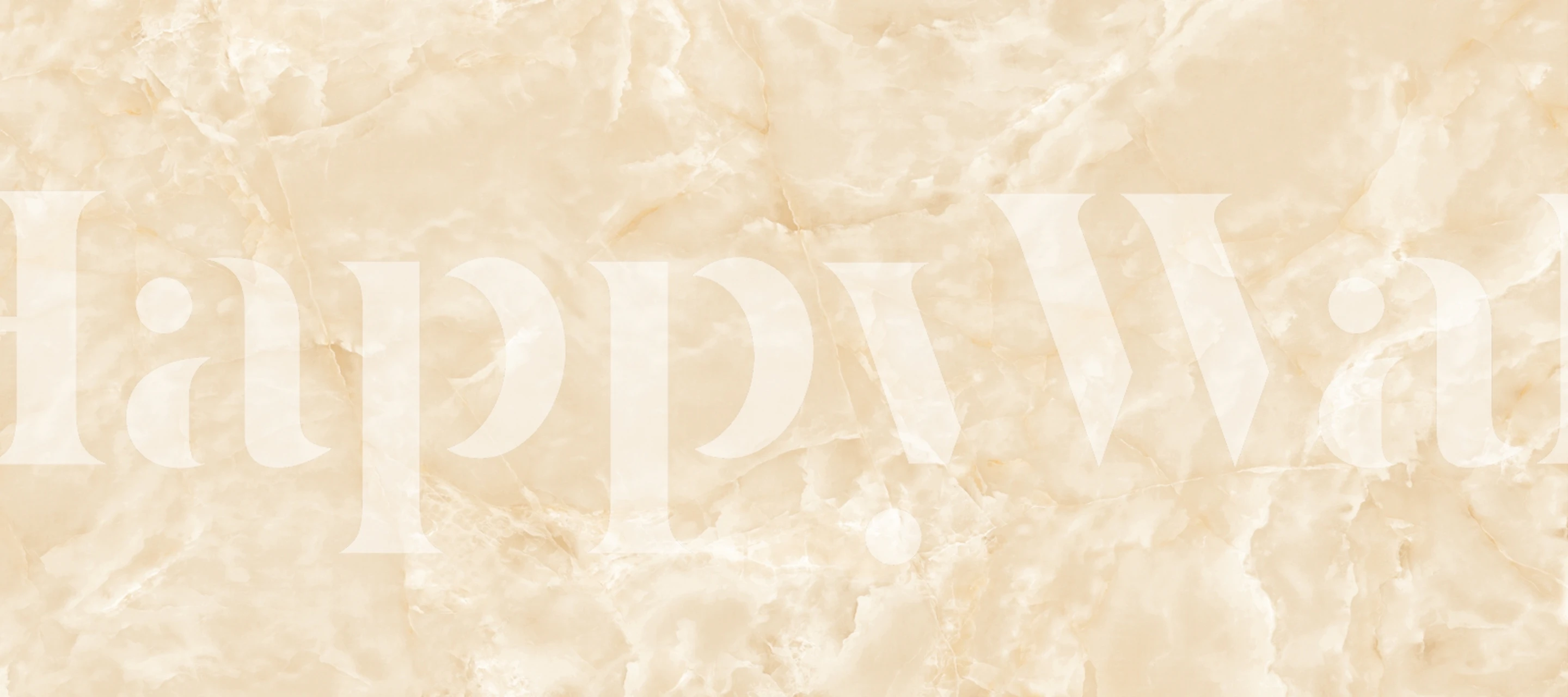 Tapeta Cream Onyx Stone v místnosti