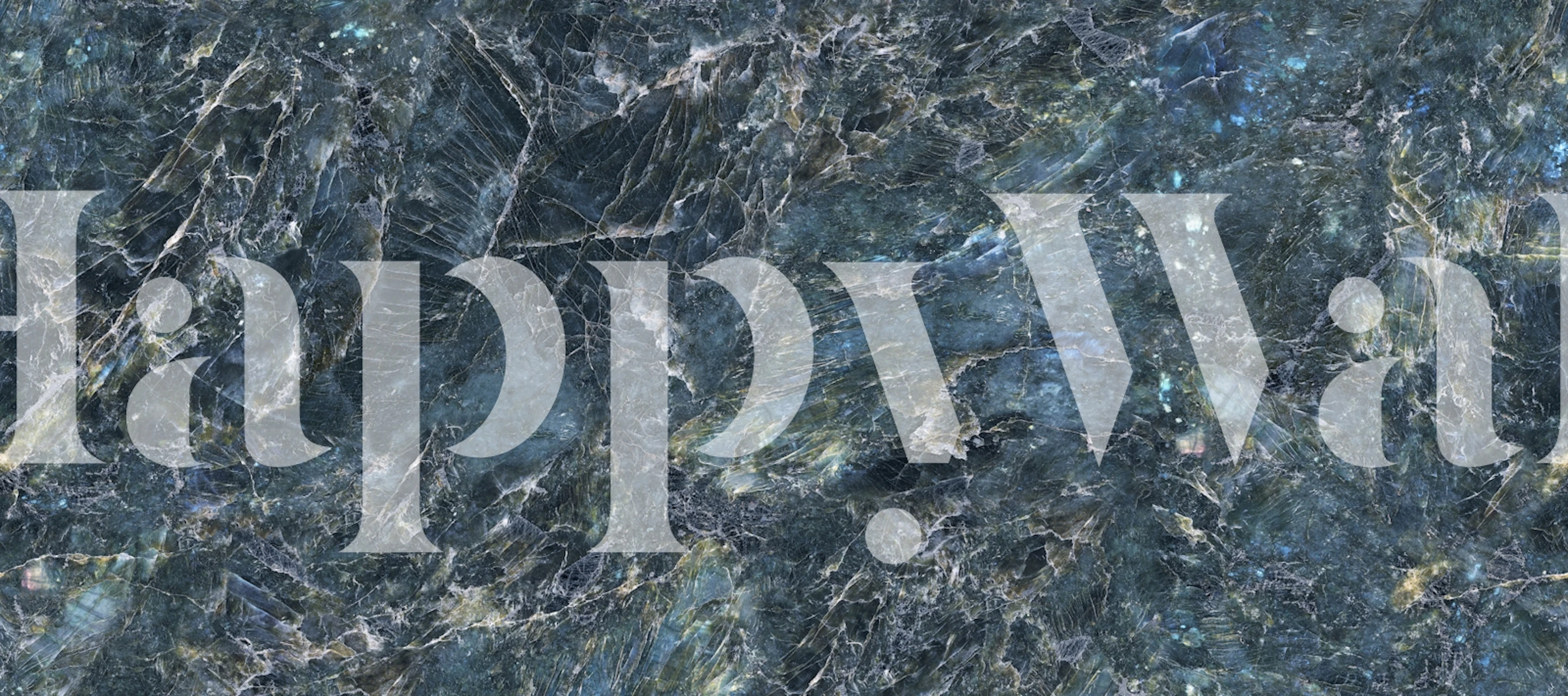 Blue granite stone texture with dark blue and gray tones wallpaper