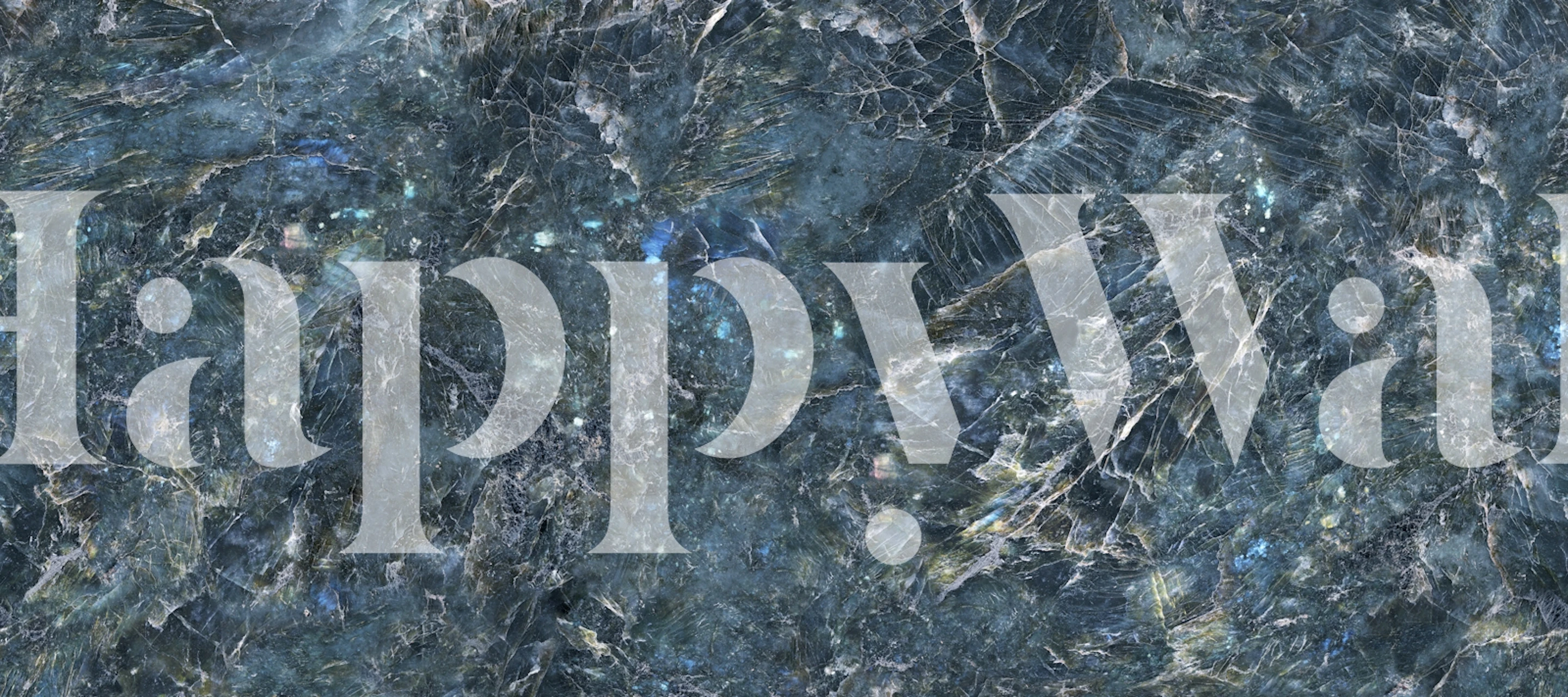 Blue marble wallpaper with intricate patterns and textures