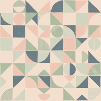 Muted Color Blocks papiers peint