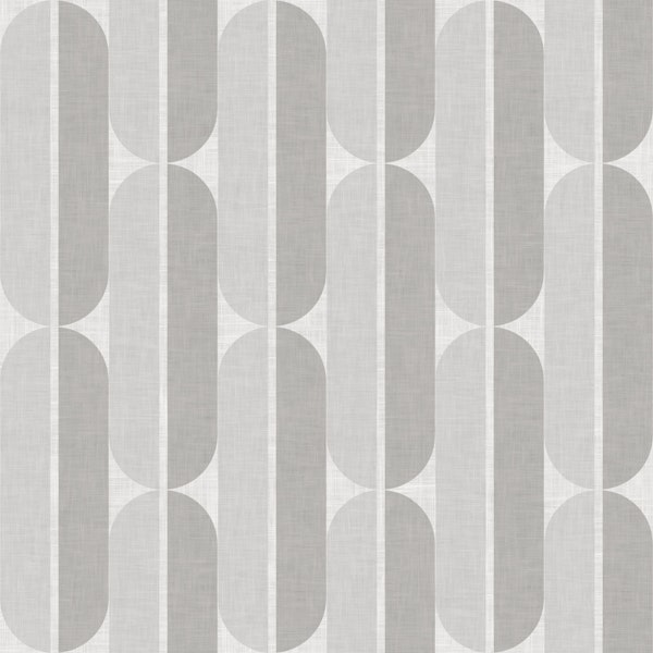 Mid Century Geometric - Warm Grey