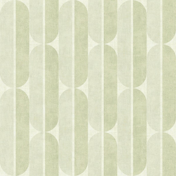 Mid Century Geometric - Limestone