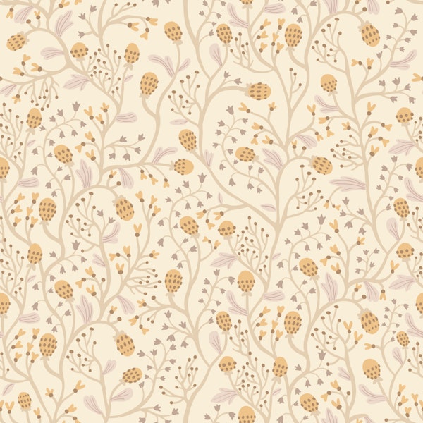 Wild Strawberry Beige Bloom