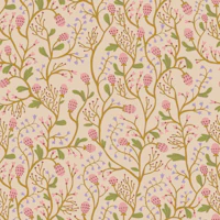 Wild Strawberry Beige Blush tapete