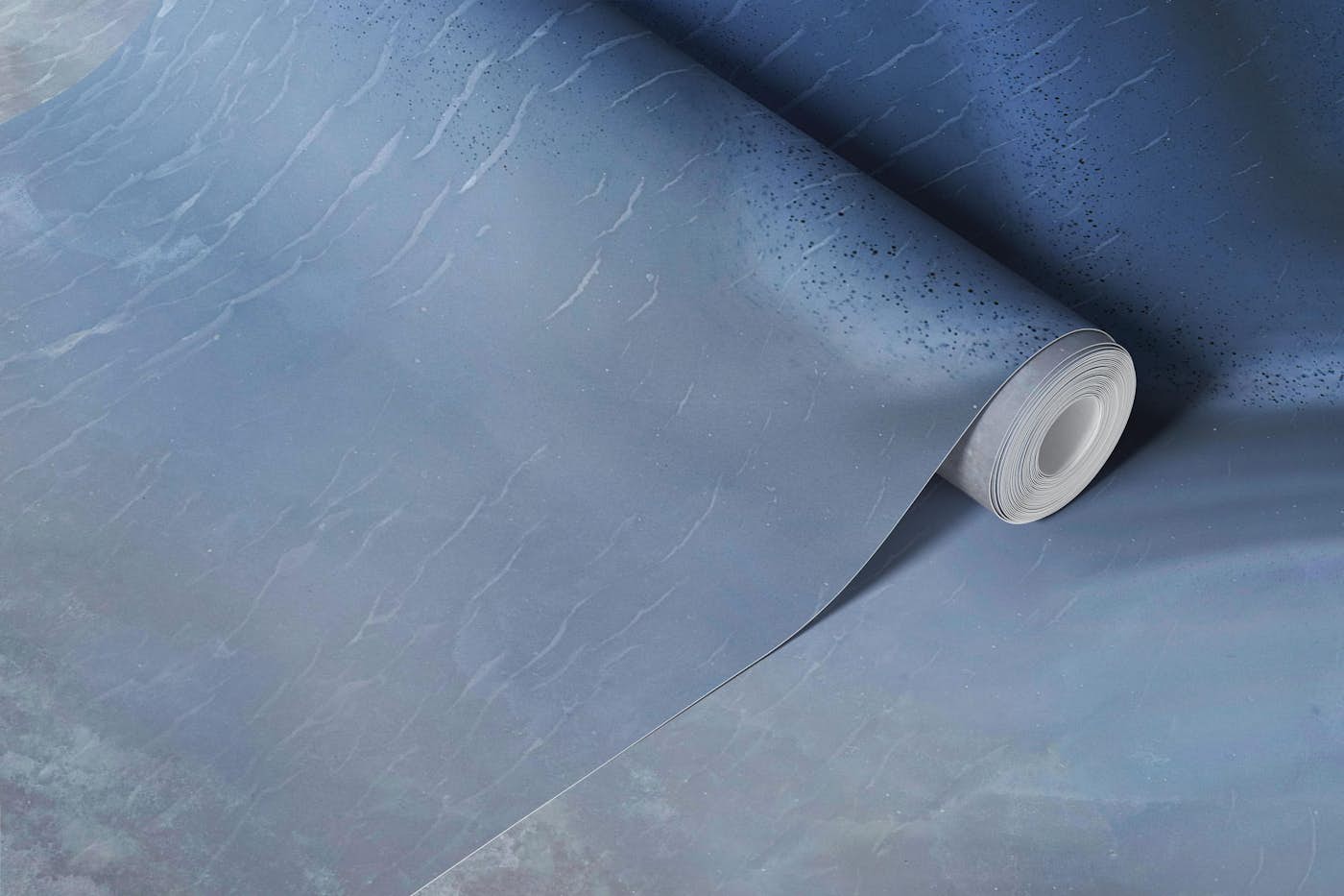 Blue Agate Marble wallpaper roll