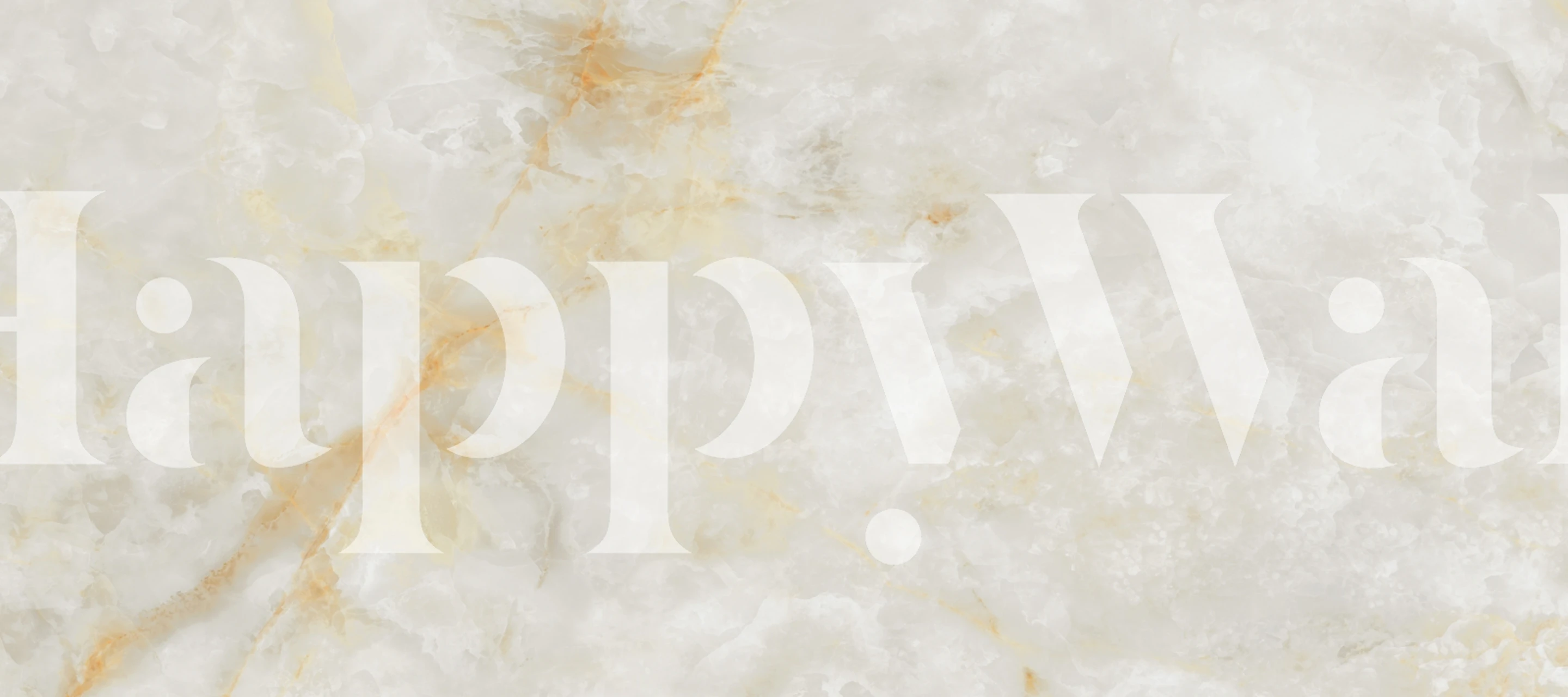 Ice White Onyx tapeta u postavci sobe