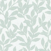 Textured Leaf Botanical - Blue Grey wallpaper
