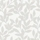 Textured Leaf Botanical - Warm Grey