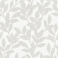 Textured Leaf Botanical - Warm Grey wallpaper