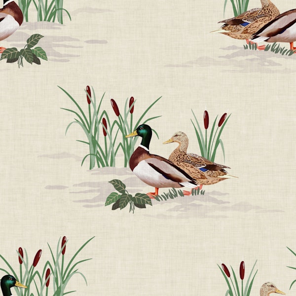 Country Ducks - Warm Natural