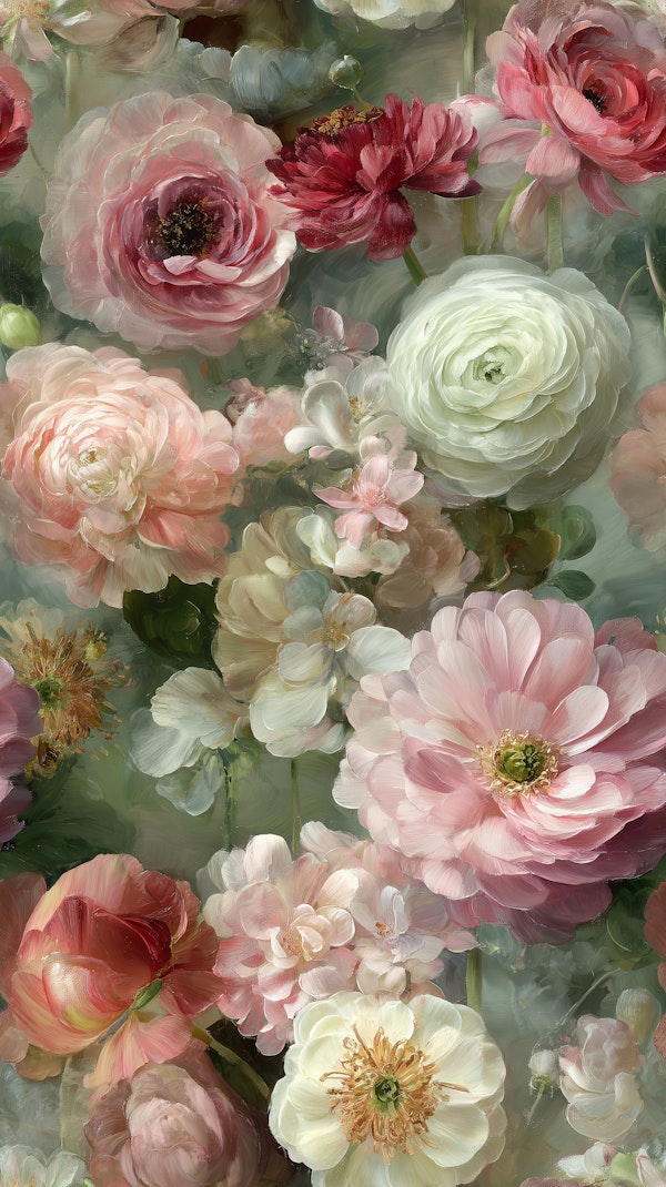 Elegant Flower Cascade