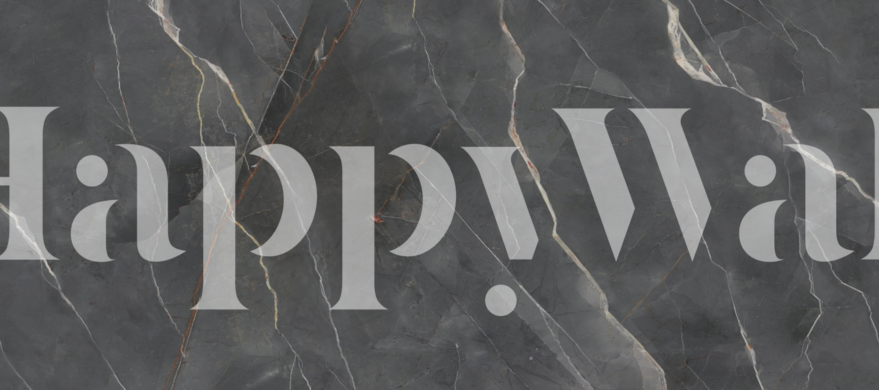 Natural Vein Marble wallpaper in a room