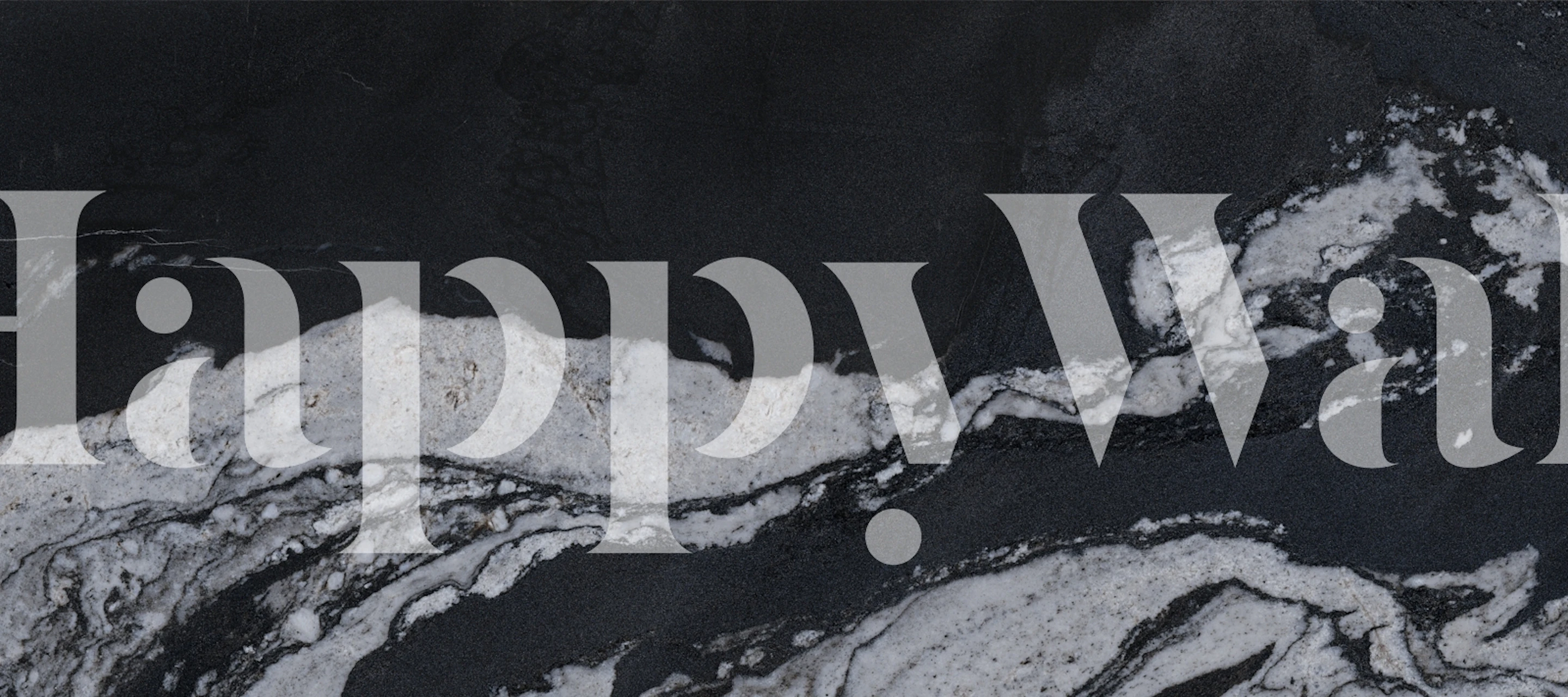 Black and white marbled texture wallpaper