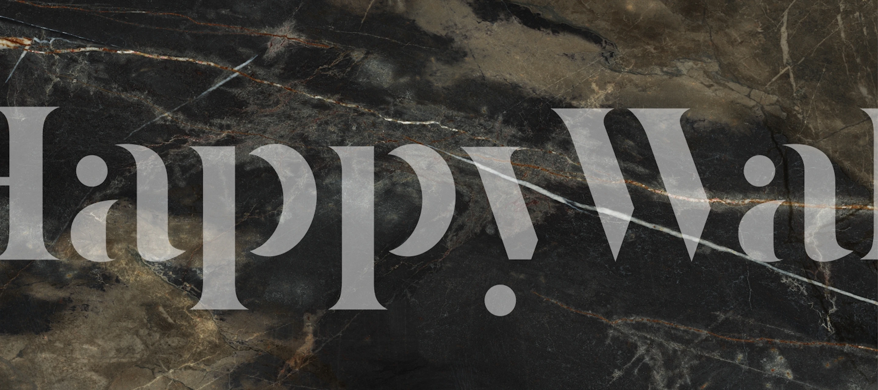 Black natural marble pattern with grey and white veins wallpaper