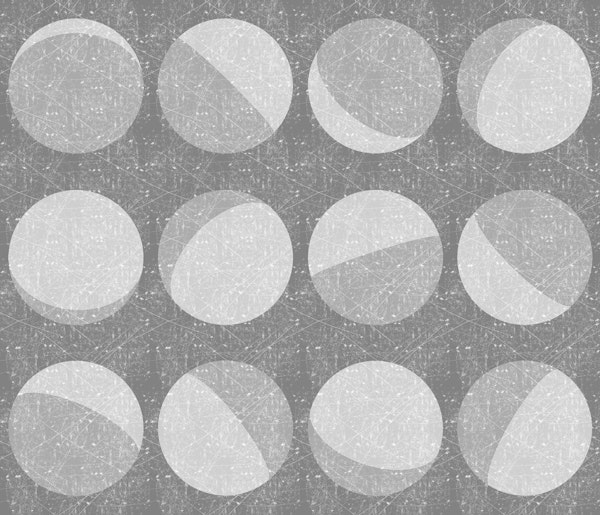 Minimalist Moon Phases 03