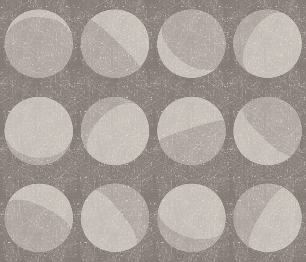 Minimalist Moon Phases 05