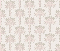 Modern Palm Trees In neutral Beige papel pintado
