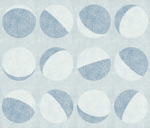 Minimalist Moon Phases 09