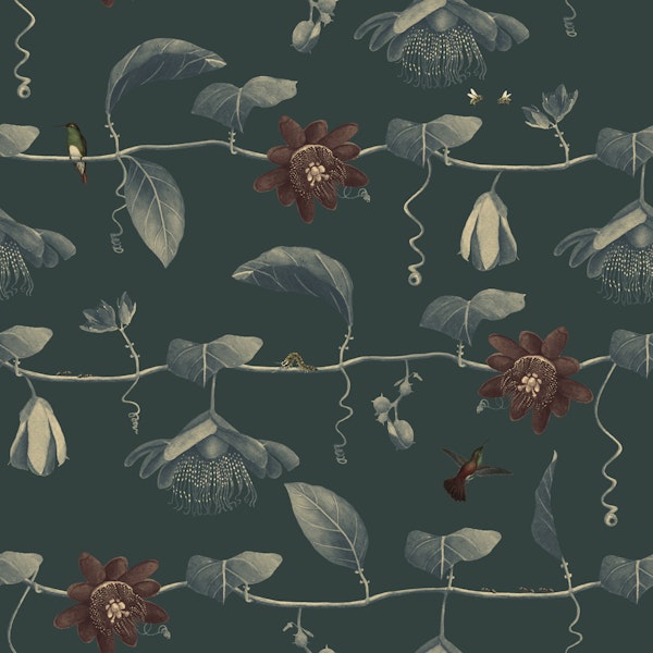 Passion Flower - Emerald