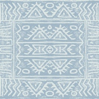 Mudcloth Azure wallpaper
