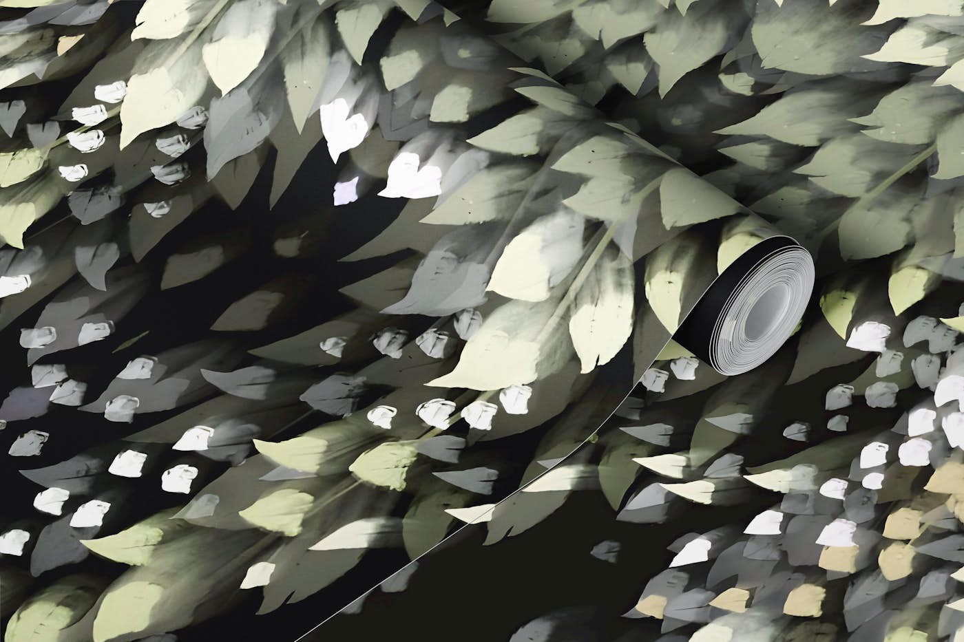 Tranquil Leafy Canopy wallpaper roll