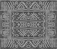 Mudcloth Dark Grey wallpaper
