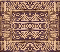 Mudcloth Brown Cream tapety