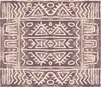 Mudcloth Brown Beige wallpaper