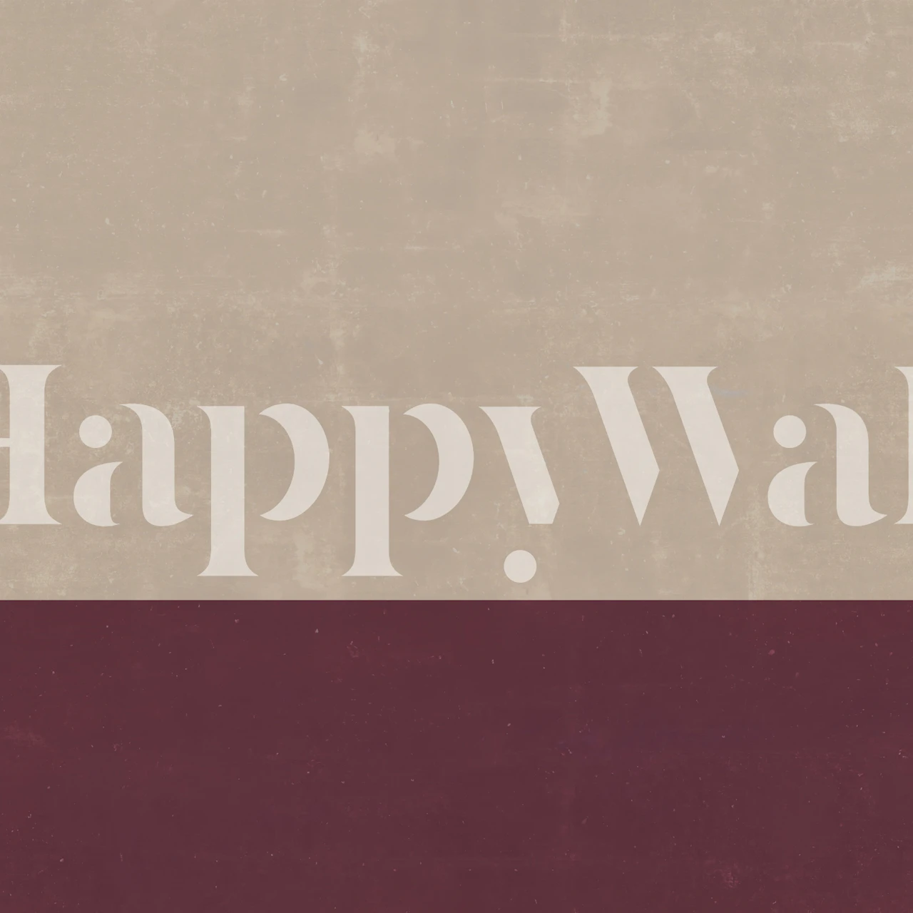 Blush and Berry Duo wallpaper in a room